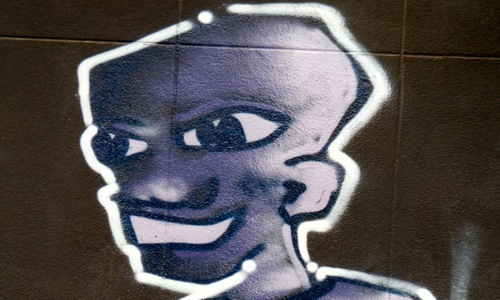 graffiti with a smile