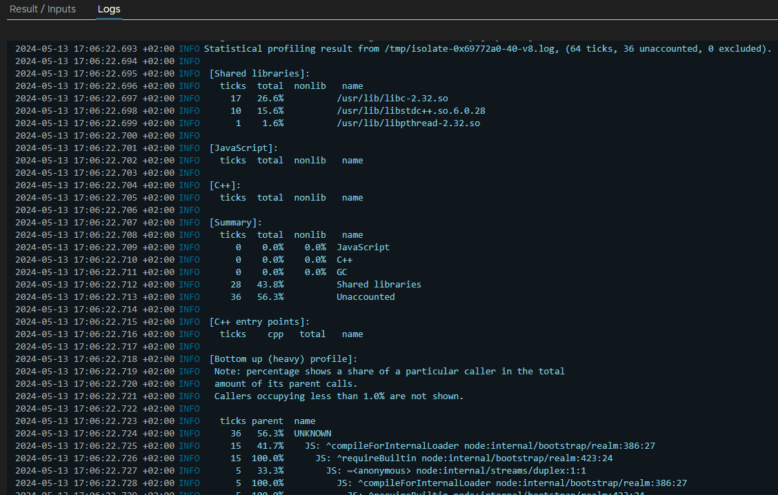 vcf automation with action to profile node command